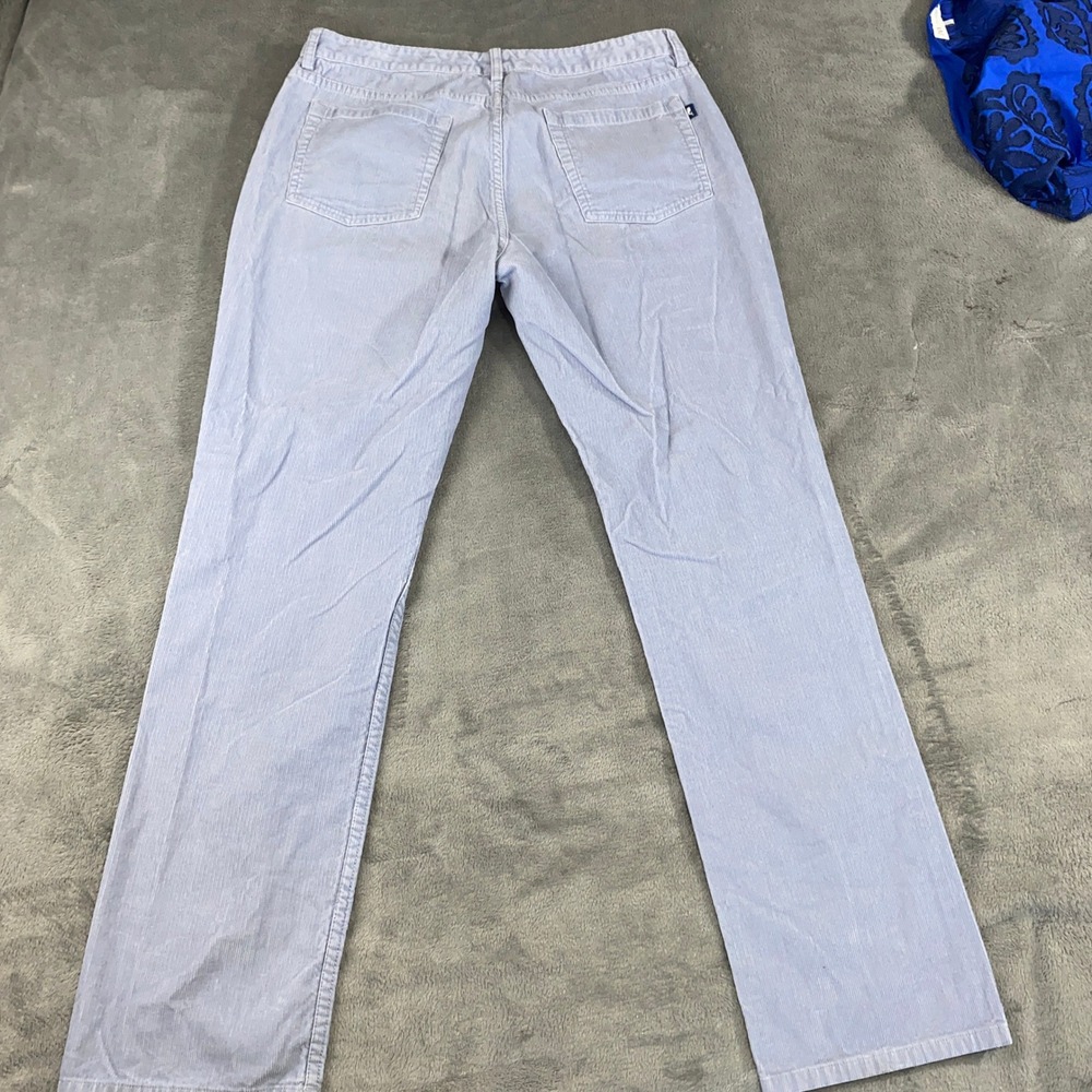 Vineyard Vines Corduroy Pants Mens 36x34 Blue 5-Pocket Straight Coastal Nautical - Picture 2 of 12
